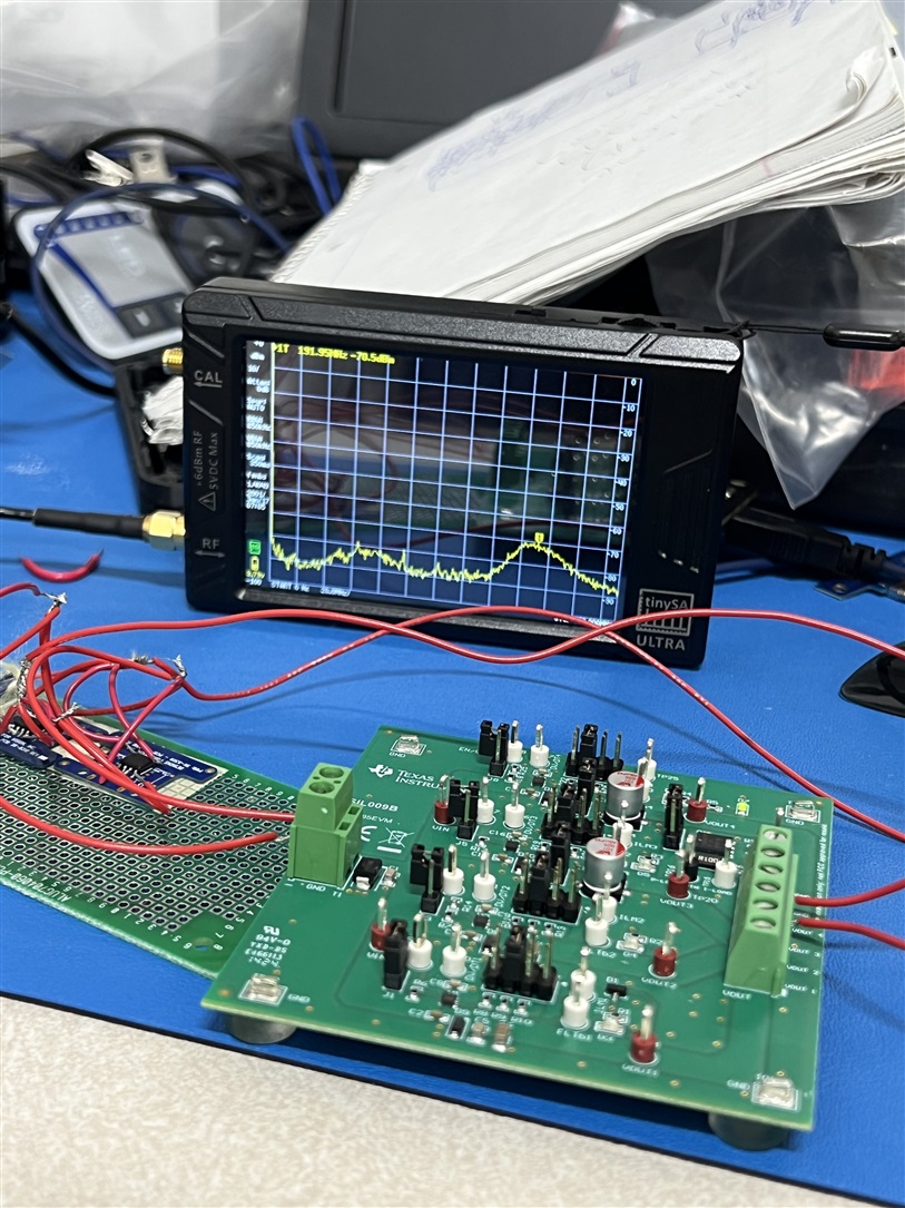 eval board only - USB-A noise - 2