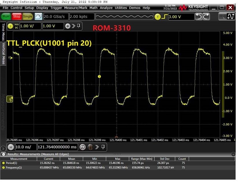 AM3352 RGB to VGA display screen jitter Processors forum Processors TI E2E support forums