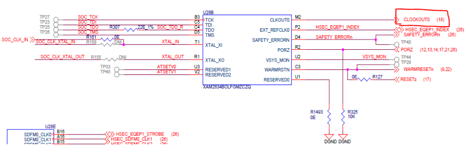 AM2634-Q1: Can CLKOUT0 output 50Mhz clk? - Arm-based microcontrollers ...