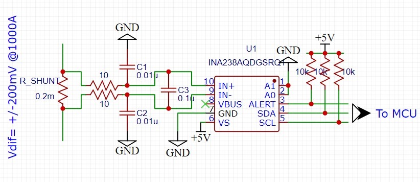 INA226-Q1: INA226 for HV BMS Application - Amplifiers forum 