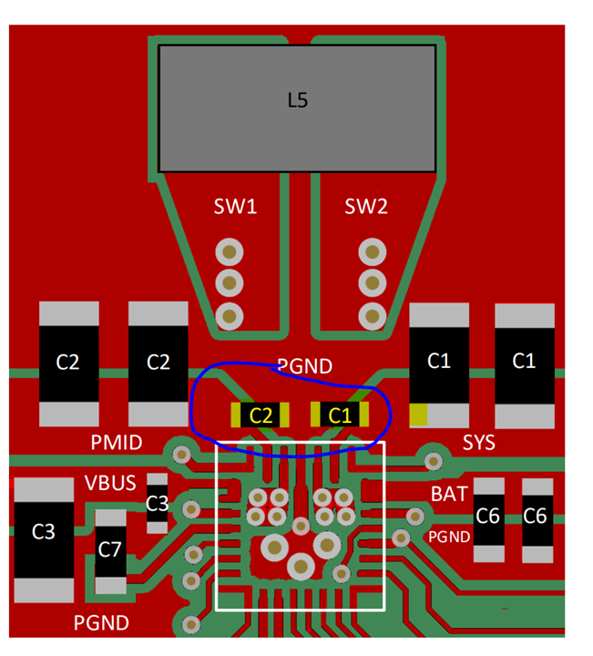 BQ25798: Stability issues - max values of output capacitance - Power ...