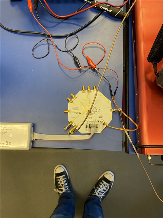 LMX2820EVM Connections