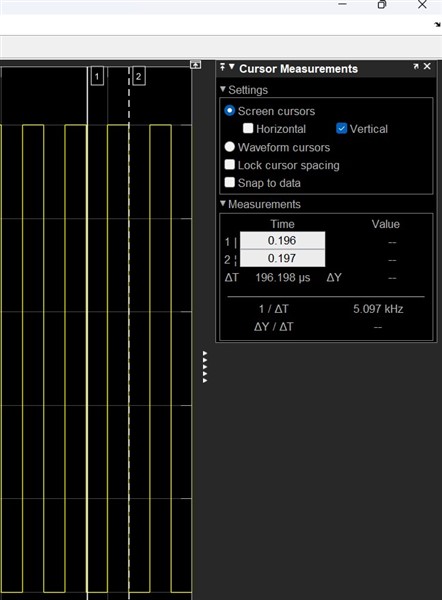 scope freq is 5KHZ